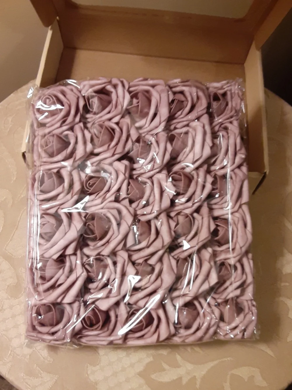 Artificial Stemmed Roses Box of 30